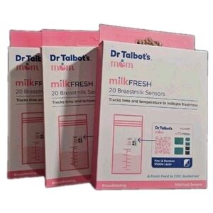 Dr. Talbot's Breast Milk Freshness Sensors Temp Tracker 3 Boxes of 20, 60 total
